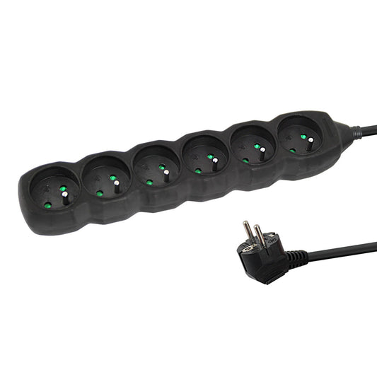ESPERANZA POWER STRIP 6 SOCKETS 1.5M BLACK
_0
