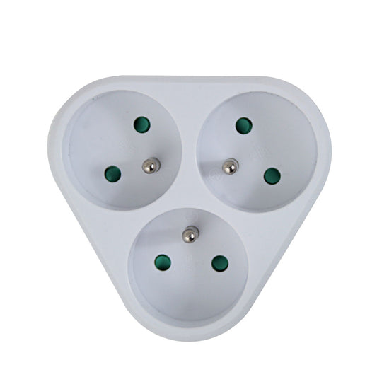 ESPERANZA ELEC. SOCKET SPLITTER 3 SOCKETS WHITE_0