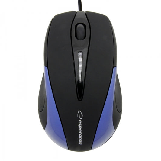 ESPERANZA SIRIUS 3D WIRED OPTICAL MOUSE USB BLACK/BLUE_0