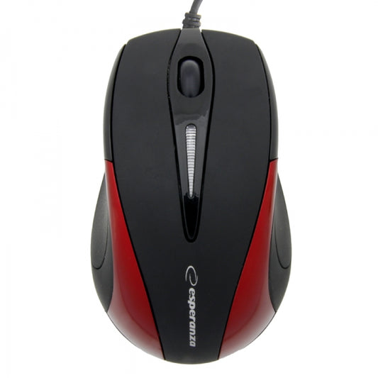 ESPERANZA SIRIUS 3D WIRED OPTICAL MOUSE USB BLACK/RED_0