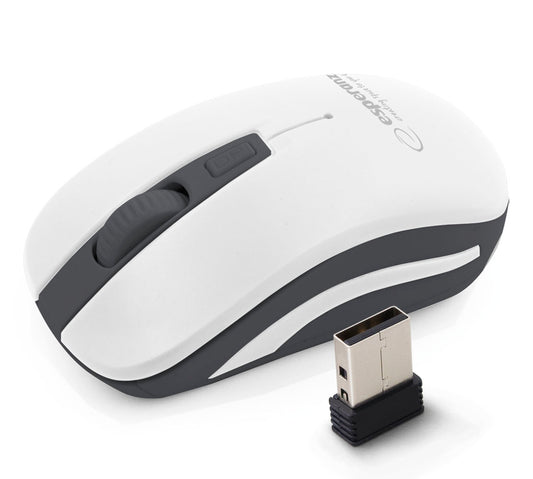 ESPERANZA WIRELESS 2.4GHZ OPTICAL MOUSE 4D USB URANUS WHITE/GREY_0