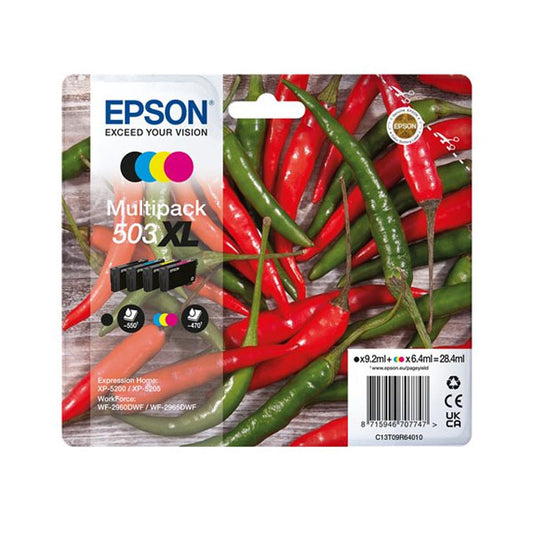 Epson - Cartucce Peperoncino 4-Colour 503XL (C13T09R64020)_0