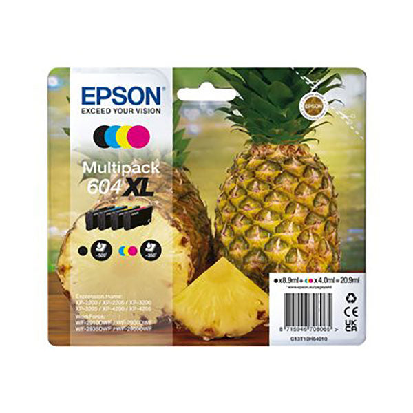 CARTUCCE INK ANANAS 4-COL 604XL_0