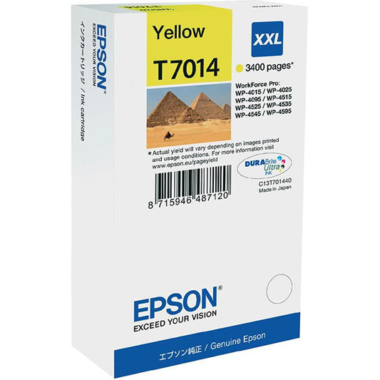 Epson Ink C13T70144010 / T7014 XXL Yellow_0