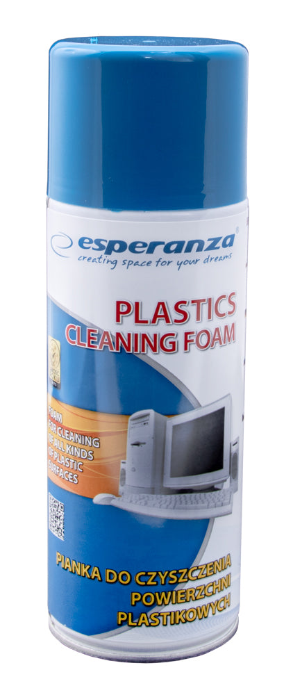 ESPERANZA PLASTIC CLEANING FOAM 400ML_0