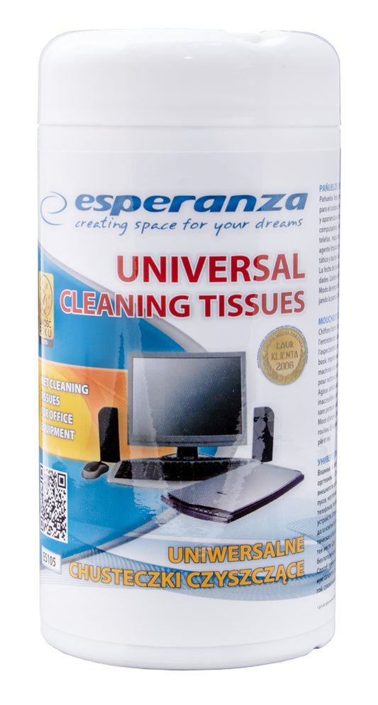 ESPERANZA UNIVERSAL CLEANING TISSUES 100PCS_0
