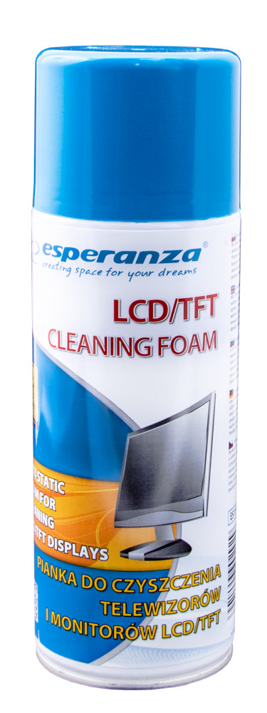 ESPERANZA LCD/TFT SCREEN CLEANING FOAM 400ML_0