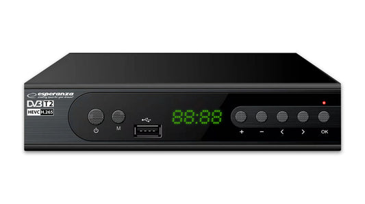 ESPERANZA DVB-T2 H.265/HEVC DIGITAL TERRESTRIAL TV RECEIVER EV106P_0