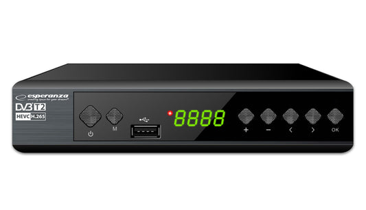 ESPERANZA DVB-T2 H.265/HEVC DIGITAL TERRESTRIAL TV RECEIVER EV111P_0