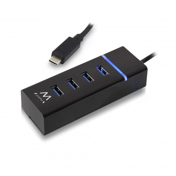 EWENT HUB USB-C 4 PORTS USB 3.0_0