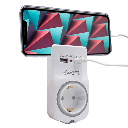 Cargador Ewent / Blanco / Universal_0