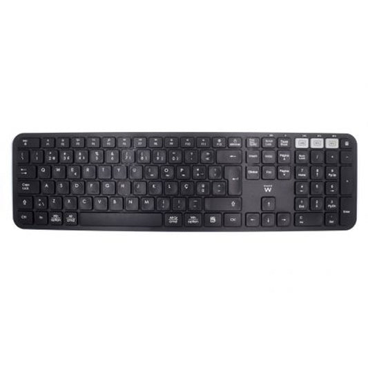 Teclado Wireless EWENT / Preto / Bluetooth / Windows, Mac OSx e Android_0