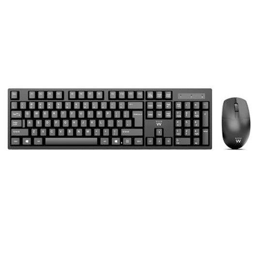 EWENT TECLADO E RATO WIRELESS_0