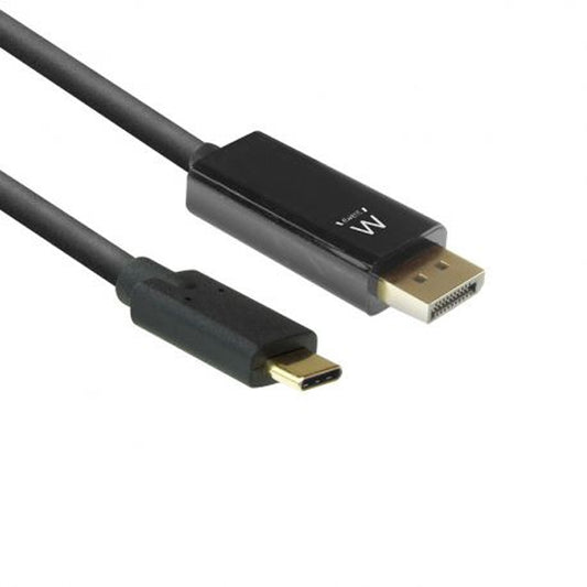 Adaptador de Vídeo Ewent EW9826 / USB Tipo C / 2 m / Preto_0