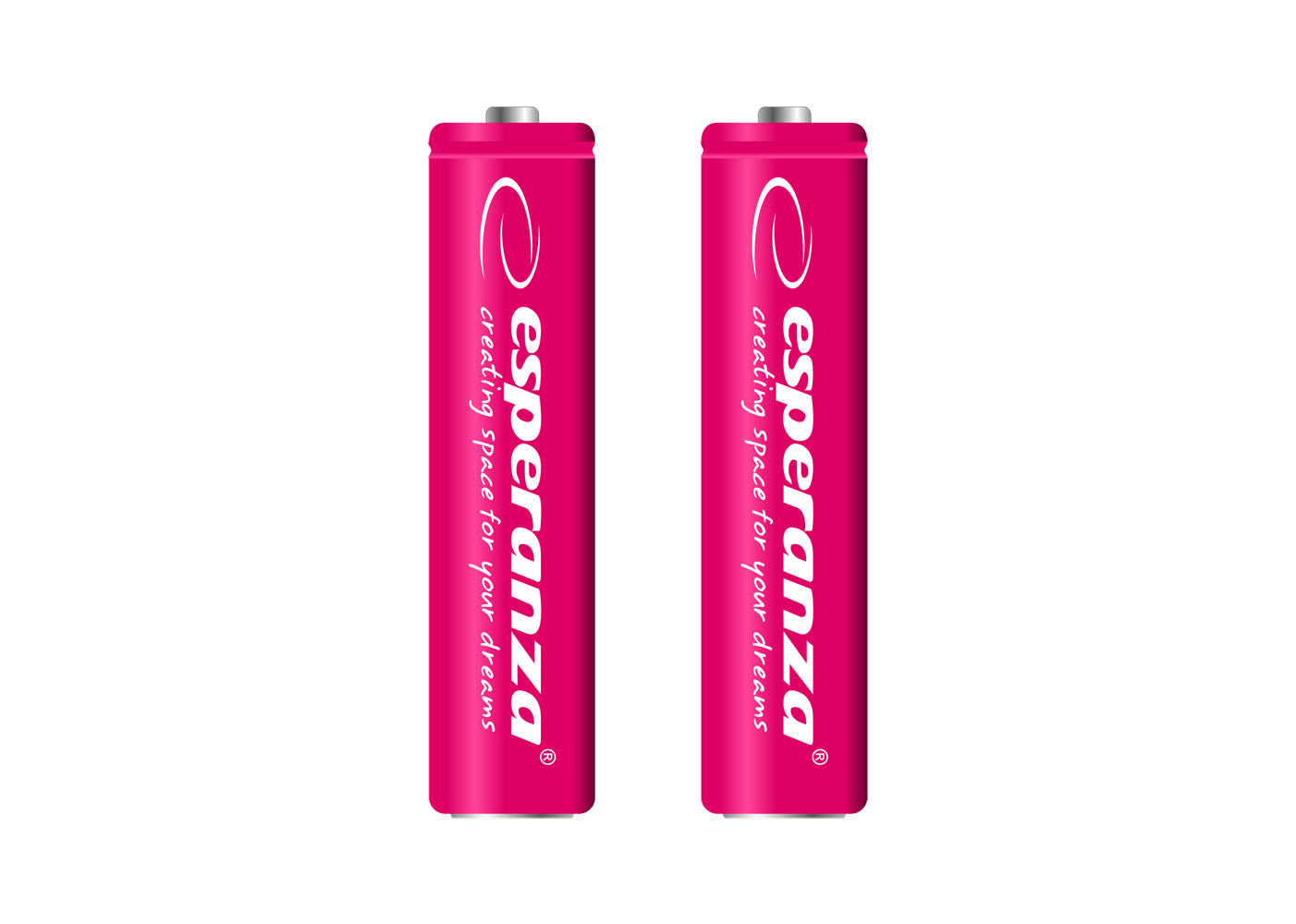 ESPERANZA RECHARGEABLE BATTERIES Ni-MH AAA 1000MAH 2PCS. RED
_0