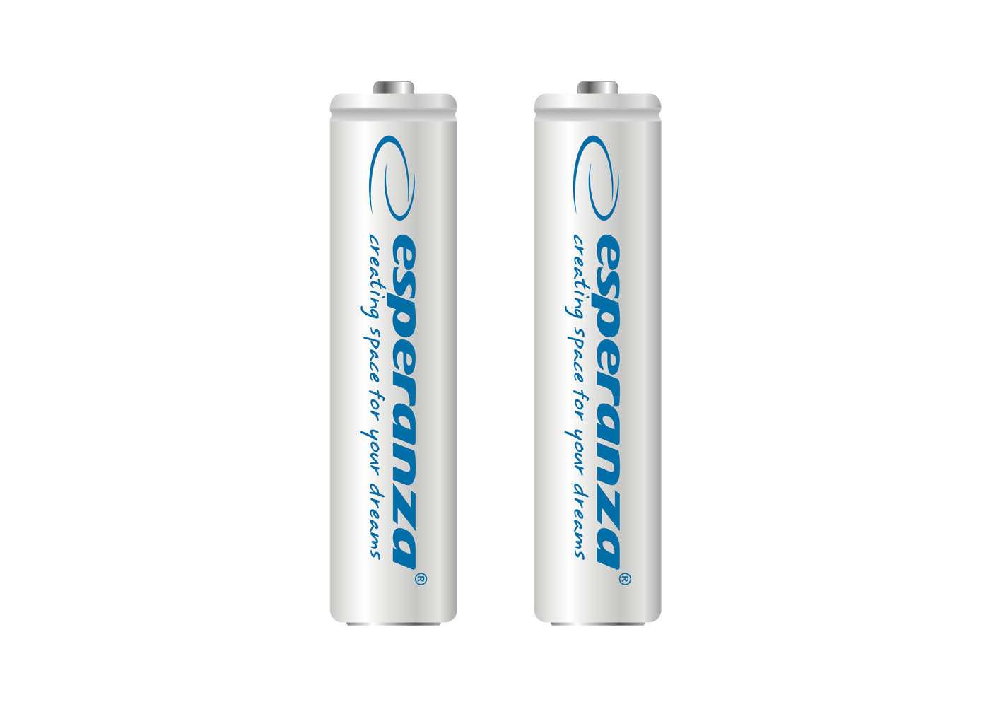 ESPERANZA RECHARGEABLE BATTERIES Ni-MH AAA 1000MAH 2PCS. WHITE
_0