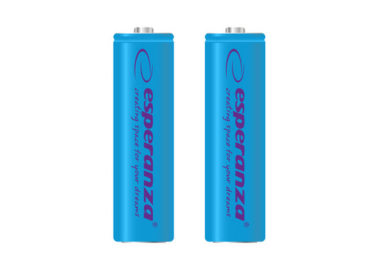 ESPERANZA RECHARGEABLE BATTERIES Ni-MH AA 2000MAH 2PCS. BLUE
_0