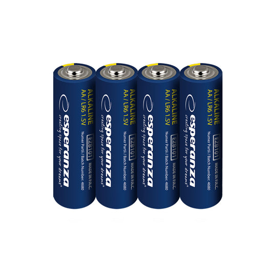 ESPERANZA ALKALINE BATTERIES AA 4PCS. BLISTER_0