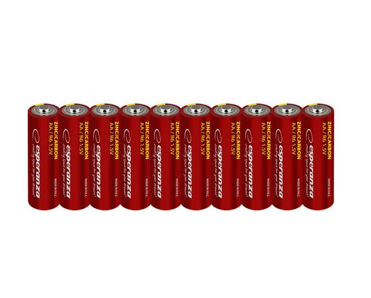 ESPERANZA CARBON-ZINC BATTERIES AA 10PCS._0
