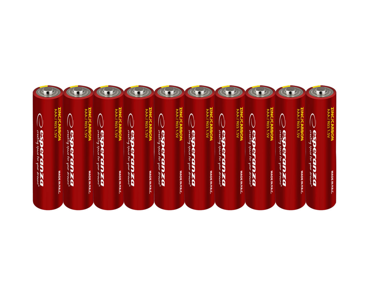 ESPERANZA CARBON-ZINC BATTERIES AAA 10PCS._0