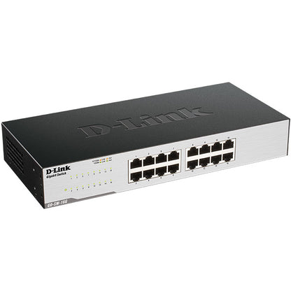 Switch D-LINK 16-PORT GIGABIT EASY DESKTOP / Preto / GO-SW-16G/E_0