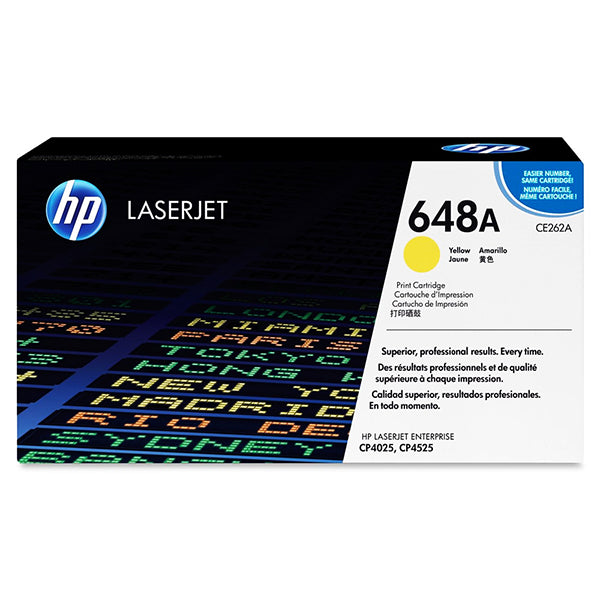 HP Toner CE262A / 648A Yellow_0