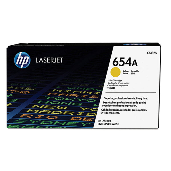 654A HP 654A Yellow Original LaserJet Toner Cartridge (CF332A)_2