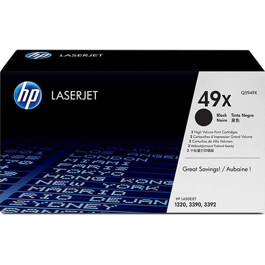 49X Cartuccia di stampa smart ad alta capacitÃƒÂ  per stampanti HP LaserJet 1320- nero (fino a_0