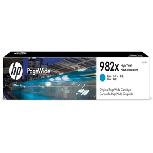 HP 982X HP 982X High Yield Cyan Original PageWide Cartridge_0