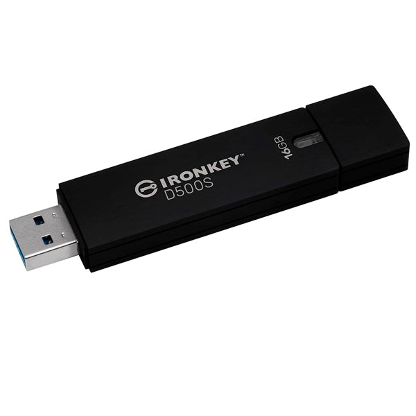 USB-Stick Kingston IronKey D500S / 16 GB / Preto_0