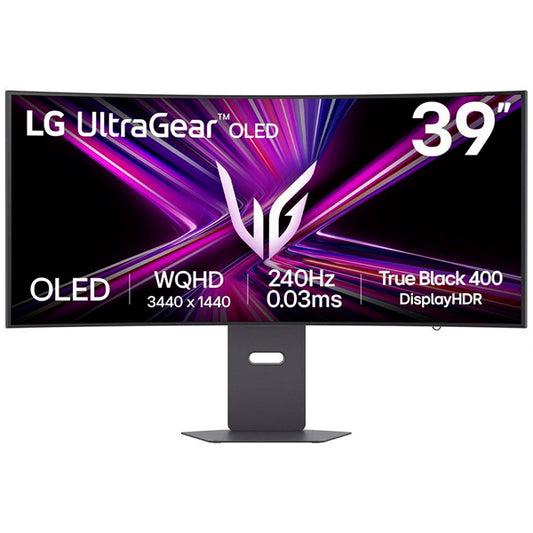 Monitor LG / Curvo 39" WQHD 240Hz / HDMI DP USB-C Colunas HAS / Preto / 39GX900A_0