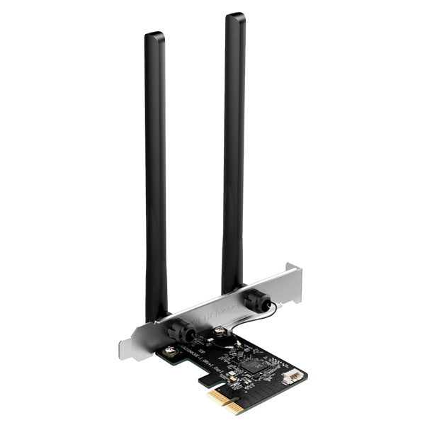 Adaptador PCIe Mercusys AC1200 Wi-Fi Bluetooth / Preto / MA30E_0