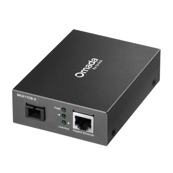 CONVERTIDOR DE FIBRA BIDIRECCIONAL OMADA DE 10/100/1000 MBPS RJ45 A 1000 MBPS SC MONOMODO WDM PUERTOS: 1  PUERTO SC GIGABIT, 1  PUERTO RJ45 GIGABIT (AUTO MDI/MDIX)_0