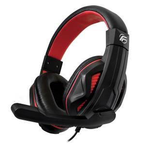 Fenner Tech Cuffie Gaming Soundgame + Microfono PC/Console Red_0