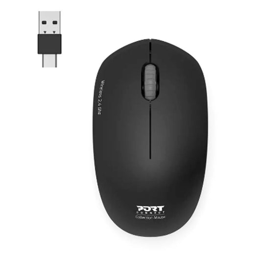 Rato Wireless Port / Preto / 1600DPI_0