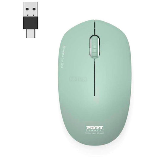 Rato Wireless Port / Verde Oliva_0