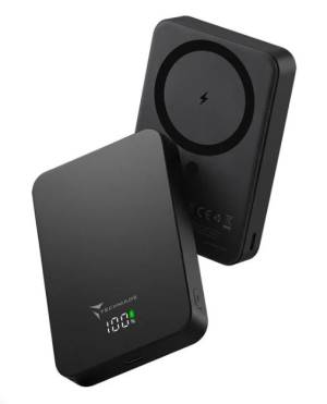 Techmade Powerbank 10000mAhUsb-C Wireless Magnetico Black_0