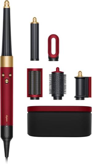 Dyson Airwrap ID Multistayler Straight+Wavy Red Velvet/Gold 1300W_0
