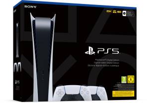 PS5 DIGITAL 825GB SONY / 2 CONTROLLER DUALSENSE BRANCO / 711719022633_1