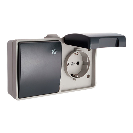 Comutador + tomada fixa estanque t/tl 16a 250v ip44 (retractilado) solera_0