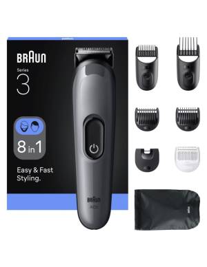 Braun Regolabarba e Capelli AIO3540 8 in 1_0