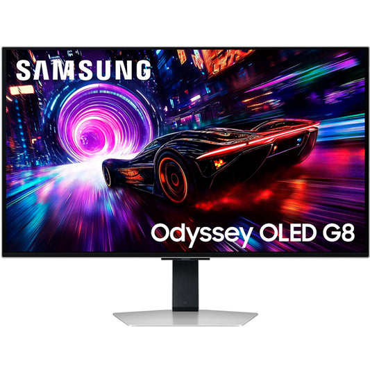 Monitor Gaming Samsung Odyssey OLED G8 G81SF S27FG812SU 27"/ 4K/ 0.03ms/ 240Hz/ OLED/ Regulable en altura/ Plata_0