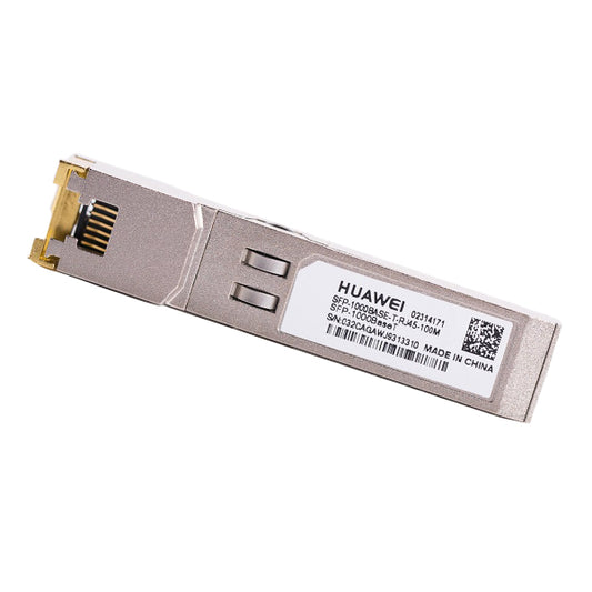 Transceptor HUAWEI / Preto / Módulo Interface Eléctrica SFP GE 100M RJ45_0