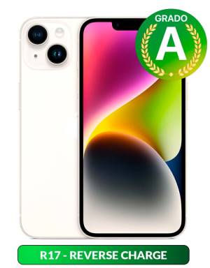 Apple iPhone 14 256GB 6.1" Starlight Ricondizionato Grado-A_0