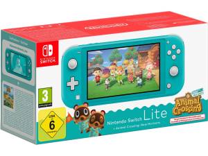 Switch lite Console Animal Crossing Turquoise_0
