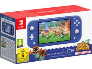 Switch lite Console Animal Crossing Blue_0