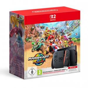 Switch 2 Console Black + Mario Kart World + NSO 3 Mesi_0