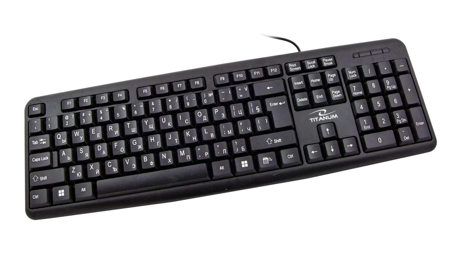 TITANUM WIRED STANDARD USB KEYBOARD BG_0
