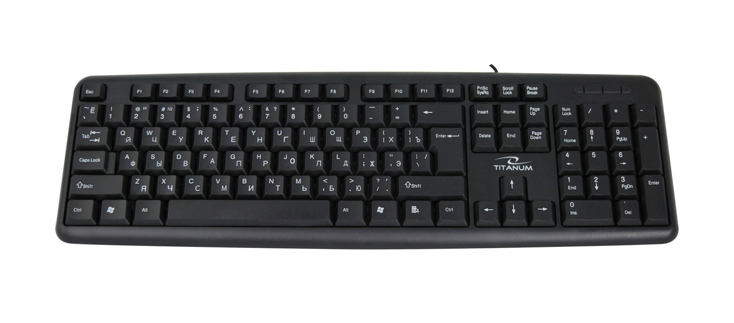 TITANUM WIRED STANDARD USB KEYBOARD RUS_0