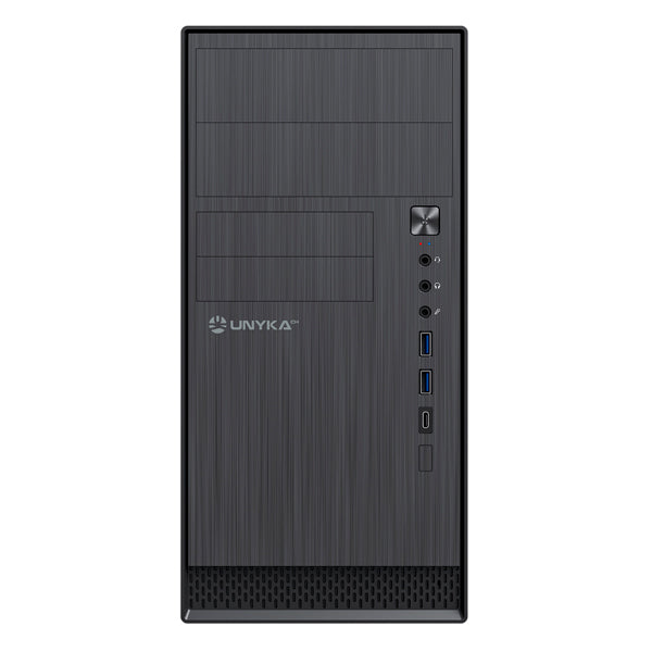 UNYKA CAIXA MATX AERO C12 MATX USB 3.0 USB TYPE C BLACK_0